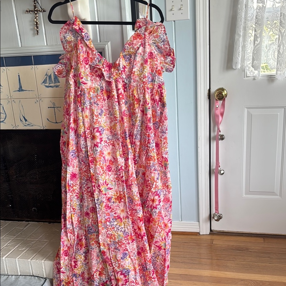 H&M Floral Pink Dress